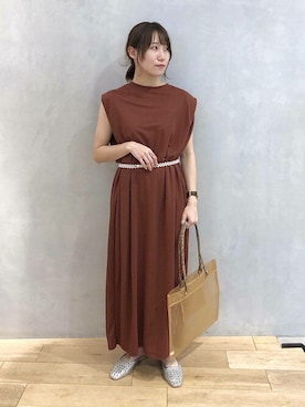 SENSE OF PLACE ONLINE STOREさん(レディース・166cm)の春コーディネート