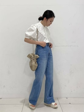 SENSE OF PLACE ONLINE STOREさん（レディース・166cm）の夏コーディネート