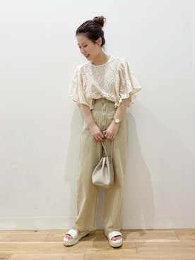 SENSE OF PLACE ONLINE STOREさん(レディース・166cm)の夏コーディネート