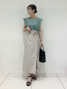 SENSE OF PLACE ONLINE STOREさん(レディース・166cm)の夏コーディネート