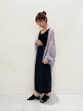SENSE OF PLACE ONLINE STOREさん（レディース・166cm）の夏コーディネート