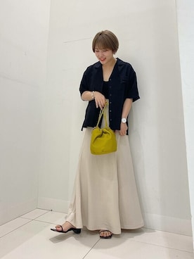 SENSE OF PLACE ONLINE STOREさん(レディース・166cm)の夏コーディネート