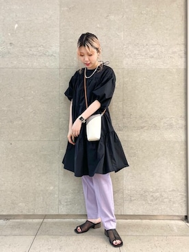 SENSE OF PLACE ONLINE STOREさん（レディース・166cm）の夏コーディネート