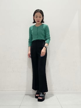 SENSE OF PLACE ONLINE STOREさん（レディース・166cm）の夏コーディネート