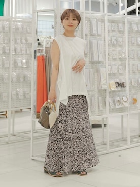 SENSE OF PLACE ONLINE STOREさん（レディース・166cm）の夏コーディネート