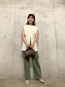 SENSE OF PLACE ONLINE STOREさん(レディース・166cm)の夏コーディネート