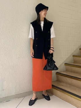 SENSE OF PLACE ONLINE STOREさん（レディース・166cm）の夏コーディネート