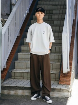 「マークゴンザレス」｜SENSE OF PLACE ONLINE STOREさん（レディース・166cm）の夏コーディネート