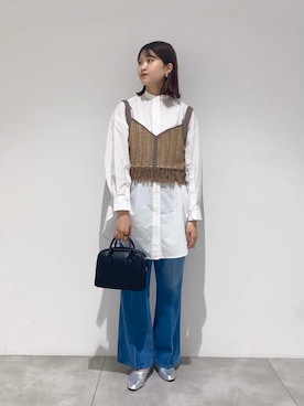 SENSE OF PLACE ONLINE STOREさん（レディース・166cm）の夏コーディネート