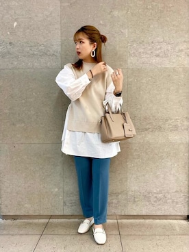 SENSE OF PLACE ONLINE STOREさん（レディース・166cm）の秋コーディネート