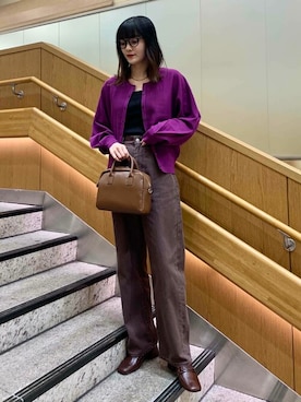 SENSE OF PLACE ONLINE STOREさん（レディース・160cm）の秋コーディネート