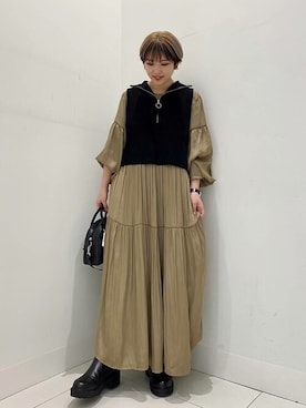 SENSE OF PLACE ONLINE STOREさん（レディース・152cm）の秋コーディネート