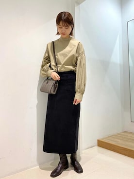 SENSE OF PLACE ONLINE STOREさん(レディース・168cm)の秋コーディネート