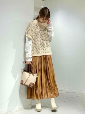 SENSE OF PLACE ONLINE STOREさん(レディース・163cm)の秋コーディネート