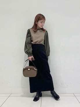 「SENSE OF PLACE by URBAN RESEARCH（センスオブプレイスバイアーバンリサーチ）のアイテム（ブーツ）」を使った、SENSE OF PLACE ONLINE STOREさん（レディース・148cm）の秋コーディネート