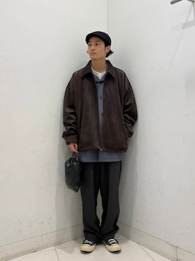 SENSE OF PLACE ONLINE STOREさん（メンズ・164cm）の秋コーディネート