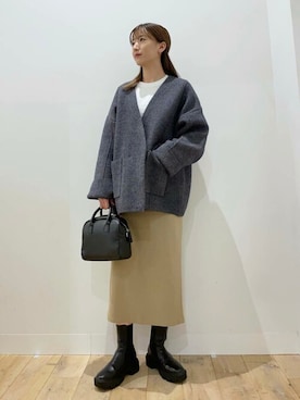 「SENSE OF PLACE by URBAN RESEARCH（センスオブプレイスバイアーバンリサーチ）のアイテム（ブーツ）」を使った、SENSE OF PLACE ONLINE STOREさん（レディース・163cm）の秋コーディネート