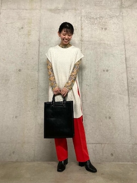 SENSE OF PLACE ONLINE STOREさん（レディース・158cm）の秋コーディネート