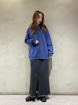 「HEYUMM（ヘユム）のアイテム」を使った、SENSE OF PLACE ONLINE STOREさん（レディース・156cm）の秋コーディネート