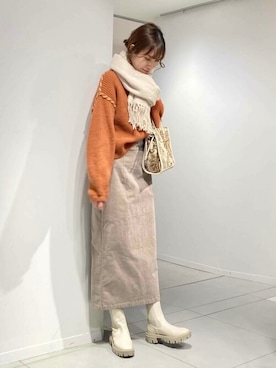 SENSE OF PLACE ONLINE STOREさん(レディース・163cm)の秋コーディネート