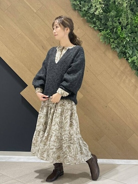 SENSE OF PLACE ONLINE STOREさん(レディース・157cm)の秋コーディネート