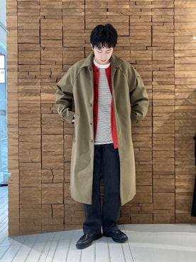 SENSE OF PLACE ONLINE STOREさん（メンズ・169cm）の冬コーディネート