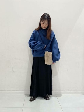 SENSE OF PLACE ONLINE STOREさん（レディース・153cm）の冬コーディネート