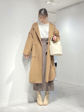 SENSE OF PLACE ONLINE STOREさん（レディース・163cm）の冬コーディネート