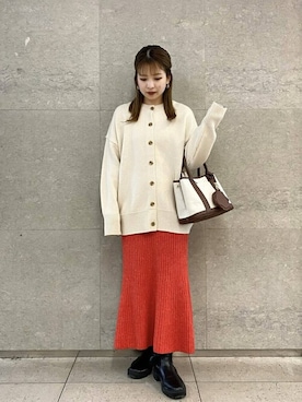 SENSE OF PLACE ONLINE STOREさん（レディース・157cm）の冬コーディネート