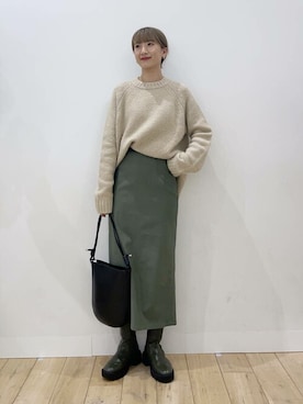 SENSE OF PLACE ONLINE STOREさん(レディース・163cm)の冬コーディネート