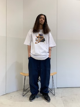 岡崎　航さん（メンズ・162cm）の春コーディネート