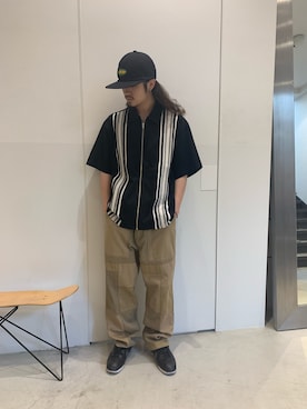 岡崎　航さん（メンズ・162cm）の春コーディネート