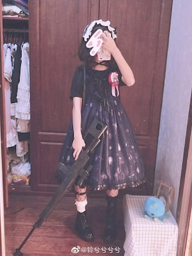 「可爱」｜lingxixixiさん（レディース・164cm）の冬コーディネート
