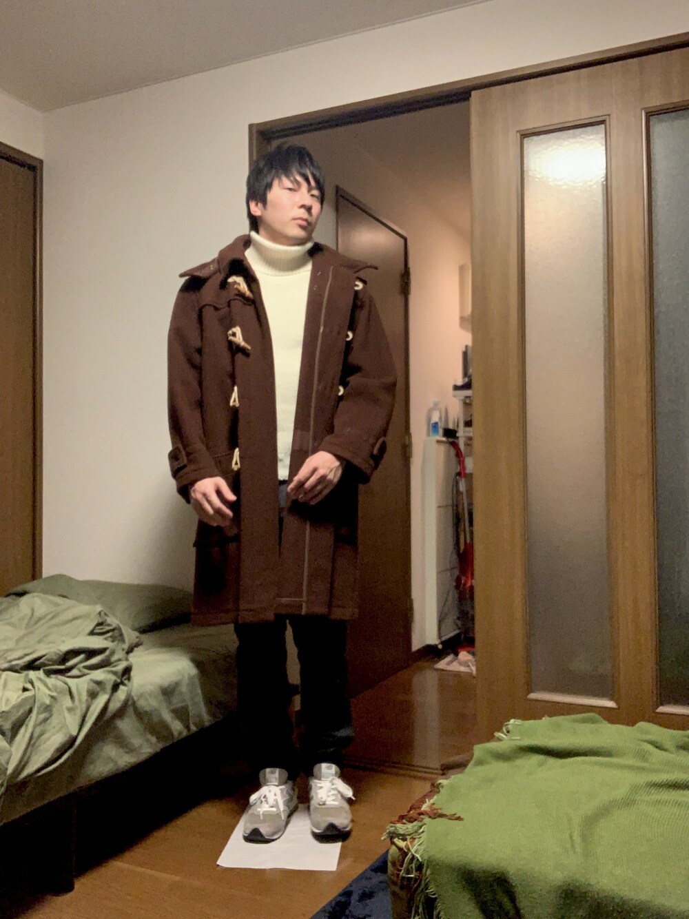 Paul Smith FLORAL  ダッフルコート paul320-2.jpg