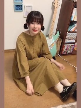 「マーチン女子」｜あおいちひろさん（レディース・155cm）の秋コーディネート