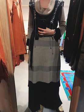 「METAPHORE（メタファー）のアイテム」を使った、amiさん（レディース・158cm）の秋コーディネート