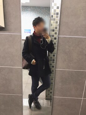 「ストリート服が好き」｜「アイテム（ダッフルコート）」を使った、ふぁんさん（メンズ・179cm）の秋コーディネート