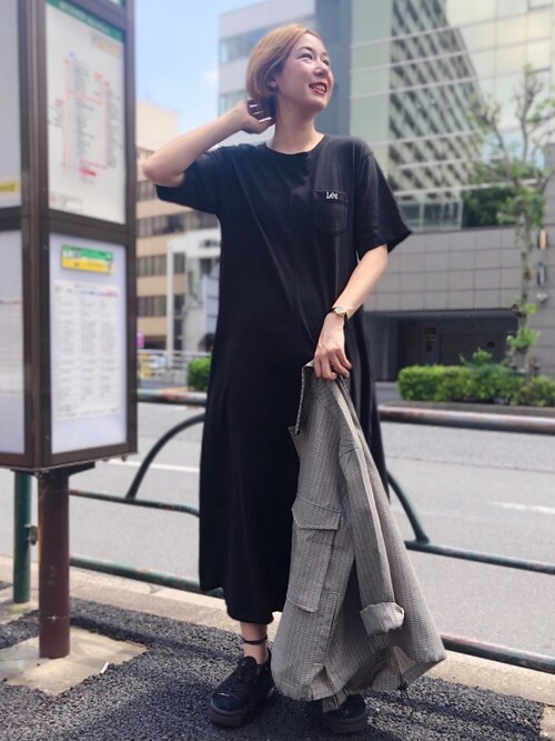 麦ッ酒 Leeのワンピースを使ったコーディネート Wear