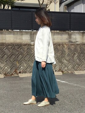 「YARRA（ヤラ）のアイテム」を使った、B2-FUKUYAさん（レディース・162cm）の春コーディネート