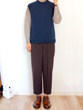 「アラサー」｜【着回し】たっちさん（メンズ・173cm・20代）の春コーディネート