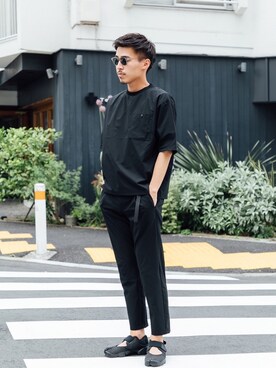 「FORK&SPOON」｜HIKARU KONUMANOさん（メンズ・180cm）の夏コーディネート