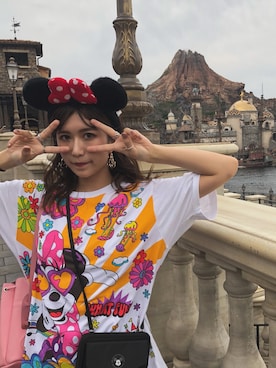 「アイテム（Tシャツ/カットソー、その他）」を使った、mami.さん（レディース・153cm）の秋コーディネート