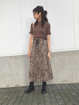 「アイテム（ピアス（両耳用））」を使った、mami.さん（レディース・153cm・20代）の秋コーディネート