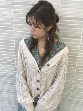 「アイテム（ピアス（両耳用））」を使った、mami.さん（レディース・153cm・20代）の冬コーディネート