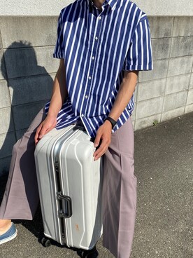 hさん（メンズ・186cm）の春コーディネート