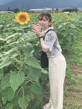 umeさん（レディース・158cm）の夏コーディネート