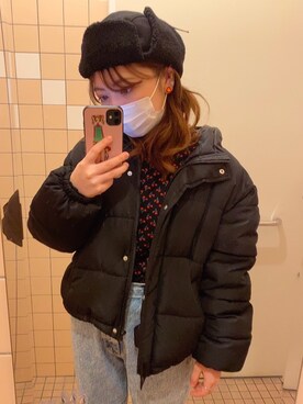 umeさん（レディース・158cm）の冬コーディネート