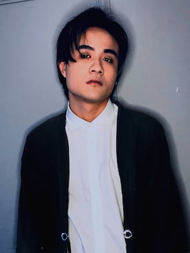 「g（ジー）のアイテム」を使った、akasmalldeepさん（メンズ・177cm）の春コーディネート