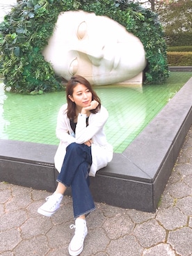 Saki .Nさん（レディース・166cm）の春コーディネート