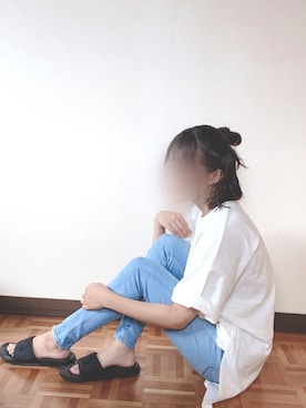 「ete（エテ）のベーシック ダイヤモンド リング（リング）」を使った、Asu☺︎✻さん（レディース・151cm）の夏コーディネート